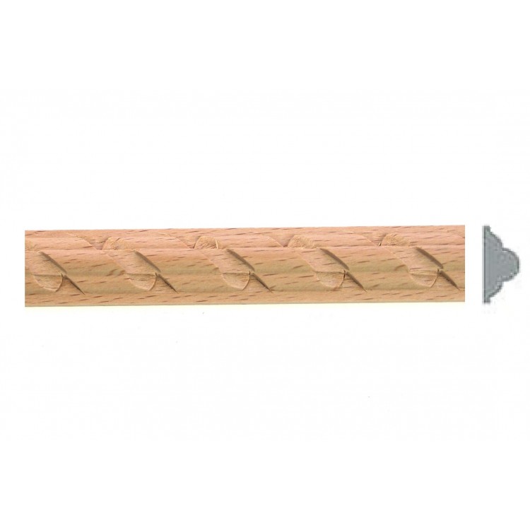LC 620.015 / Listwa drewniana ozdobna 120cm