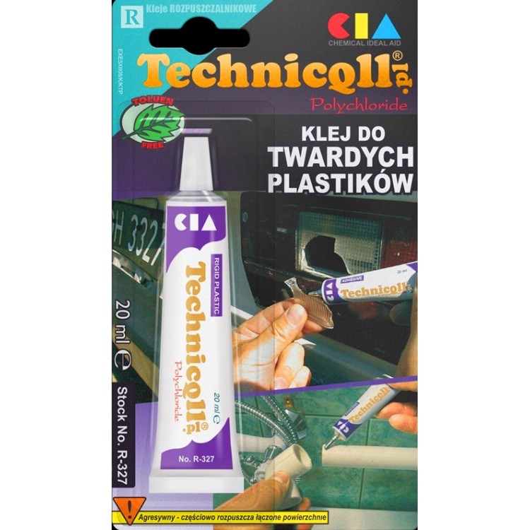 TECH-R-327 / Klej do twardych plastików 20 ml.